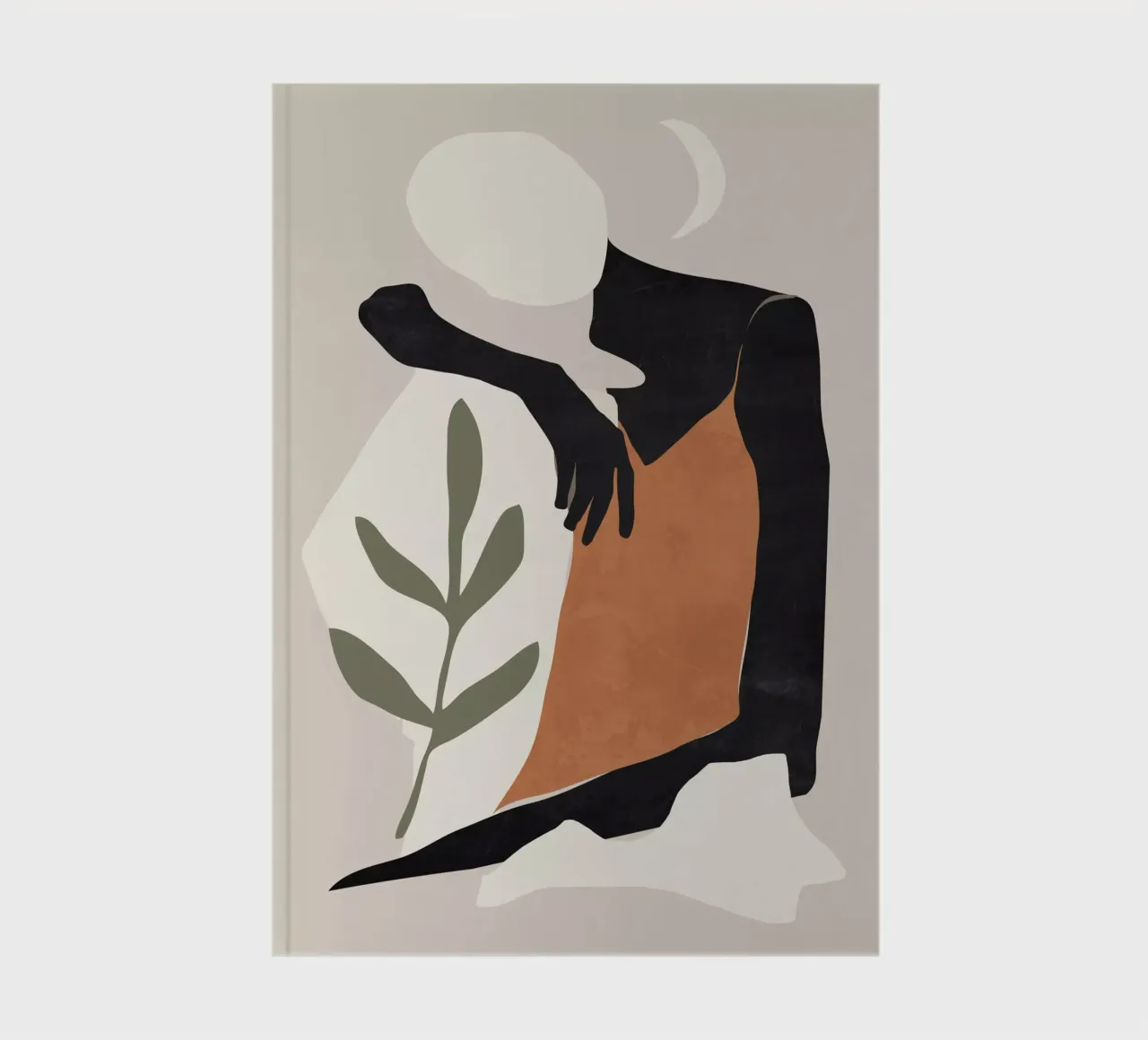 Art abstrait 42 carnet de notes de ThingDesign