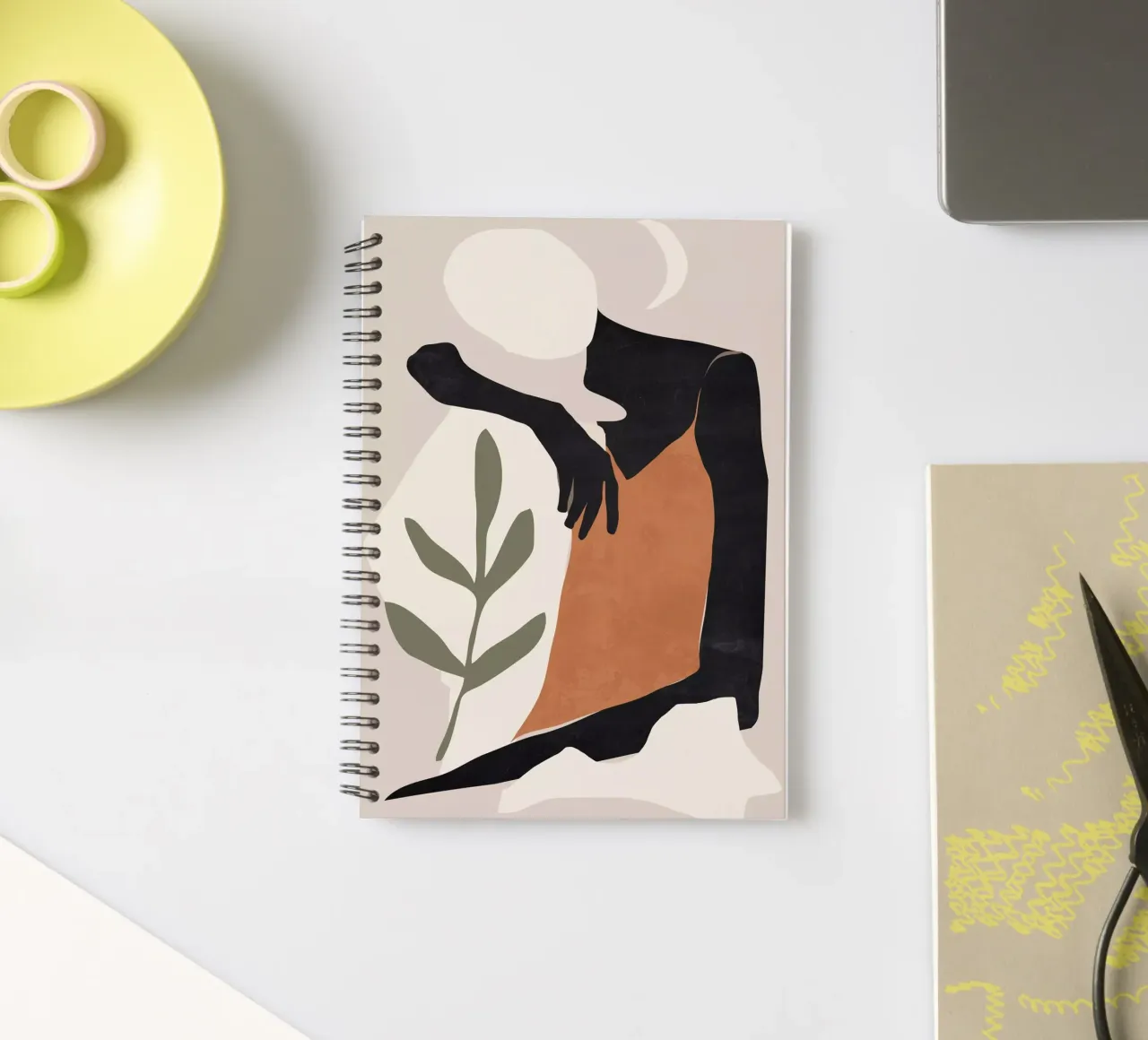 Abstract Art 42 spiral notebook by ThingDesign