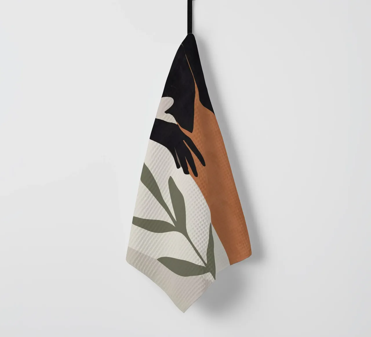 Abstract Art 42 tea towel by ThingDesign