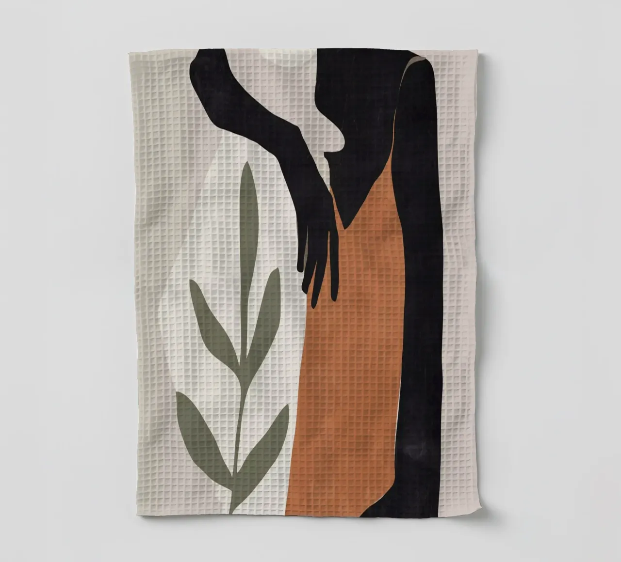 Abstract Art 42 tea towel by ThingDesign