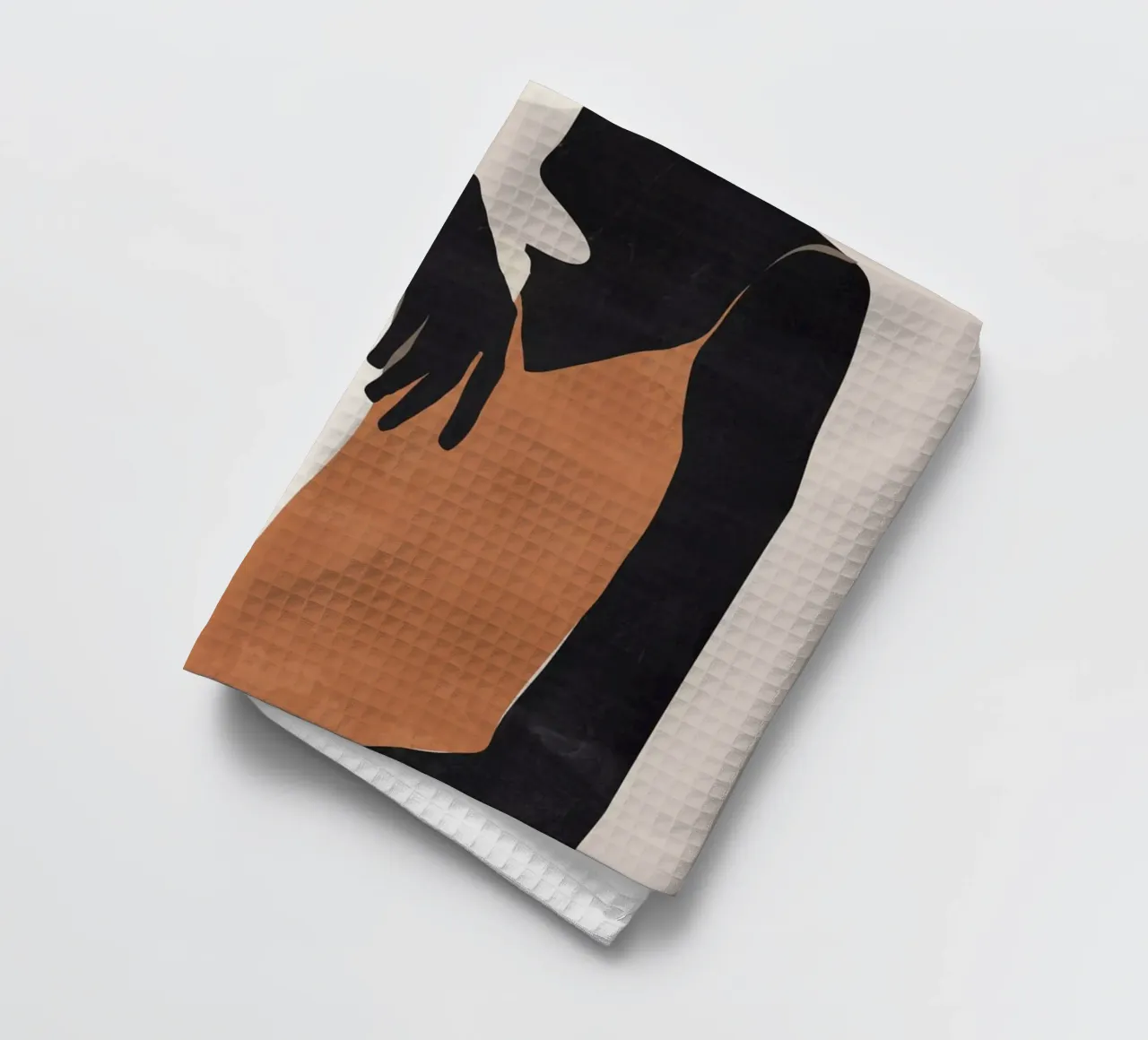 Abstract Art 42 tea towel by ThingDesign