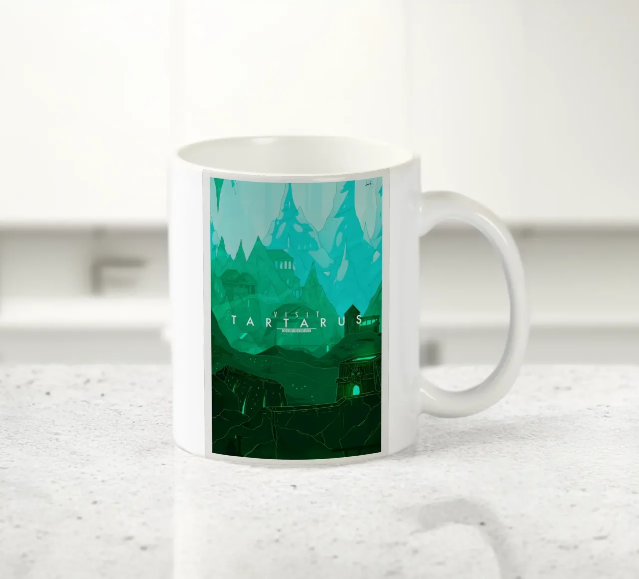 Visit Tartarus tazza in ceramica da Robert Hoff