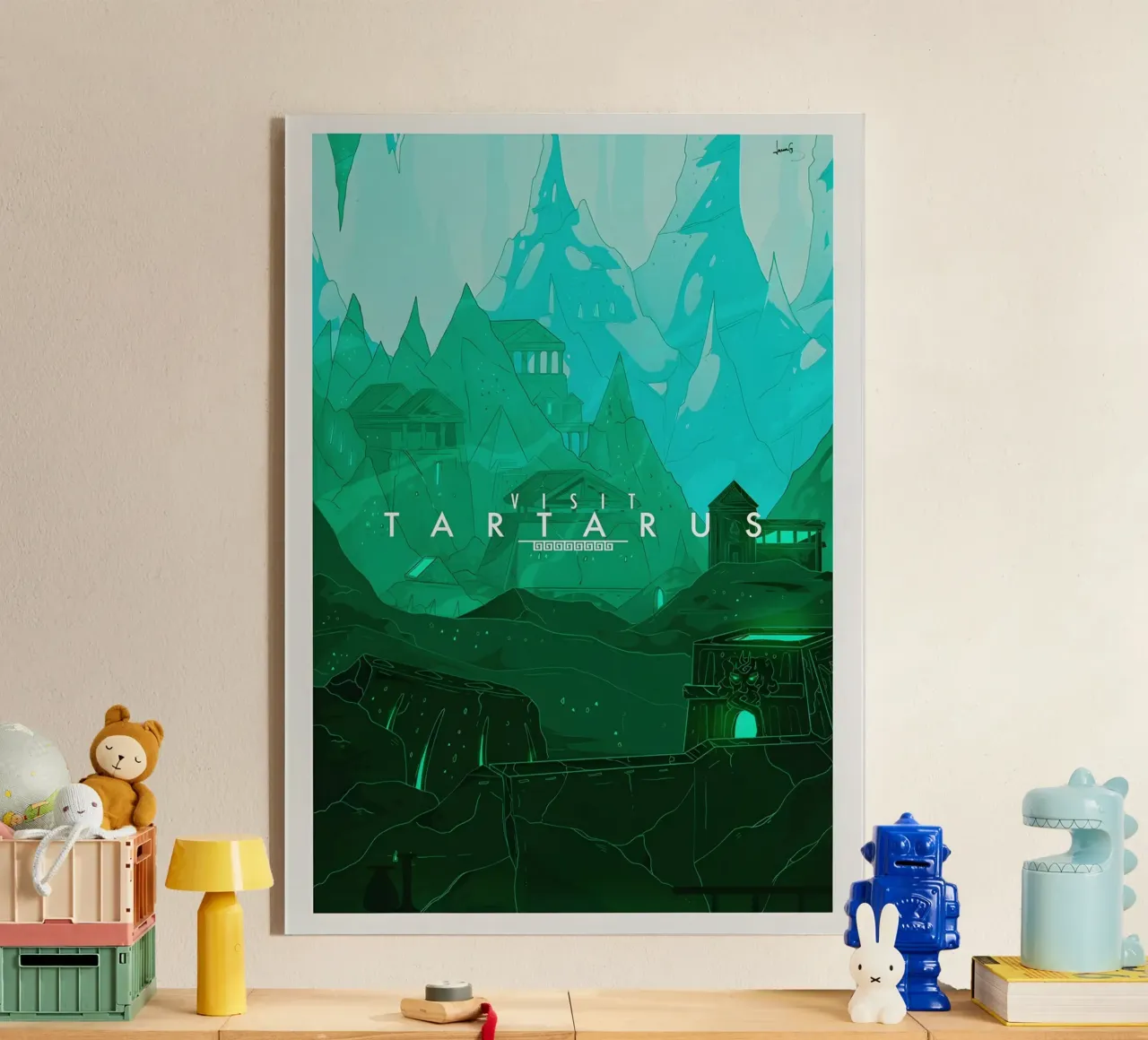 Visit Tartarus plexiglass da Robert Hoff