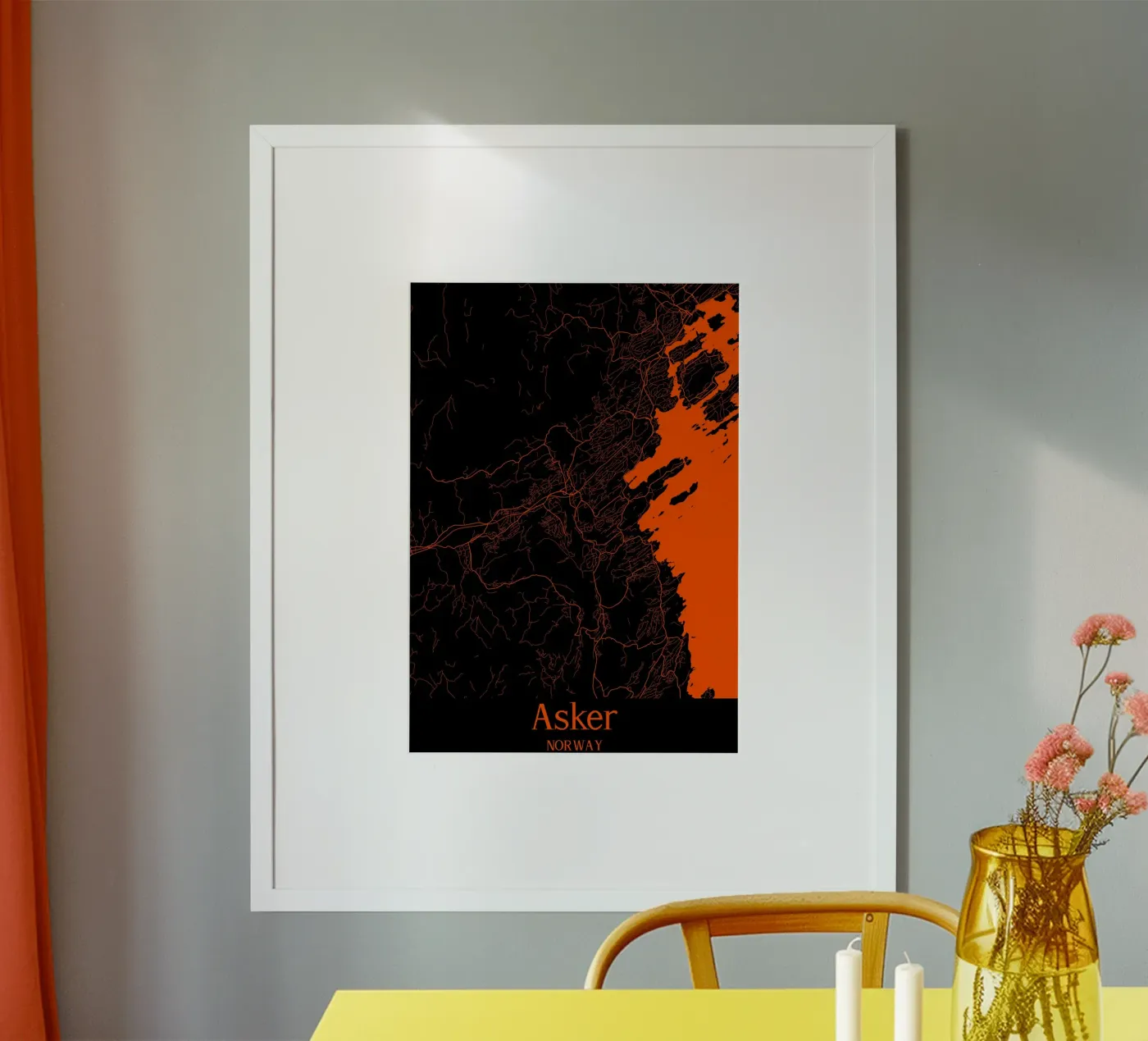 Asker poster van MiMap