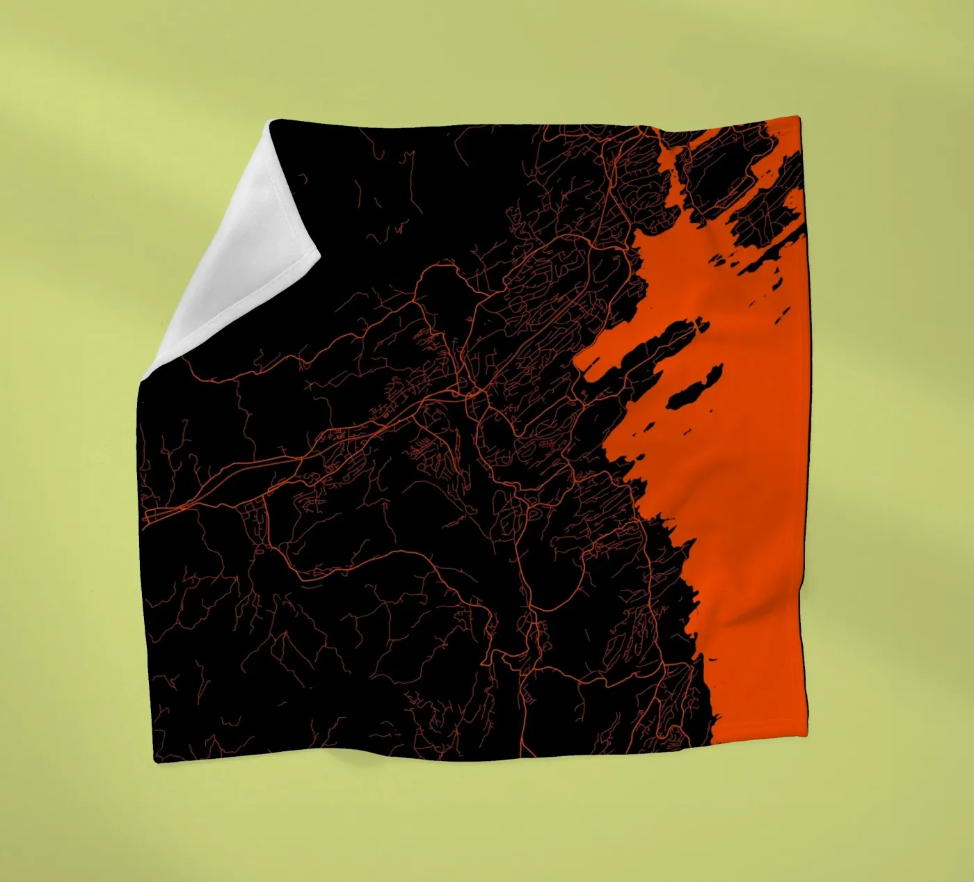 Asker Fleecedecke von MiMap