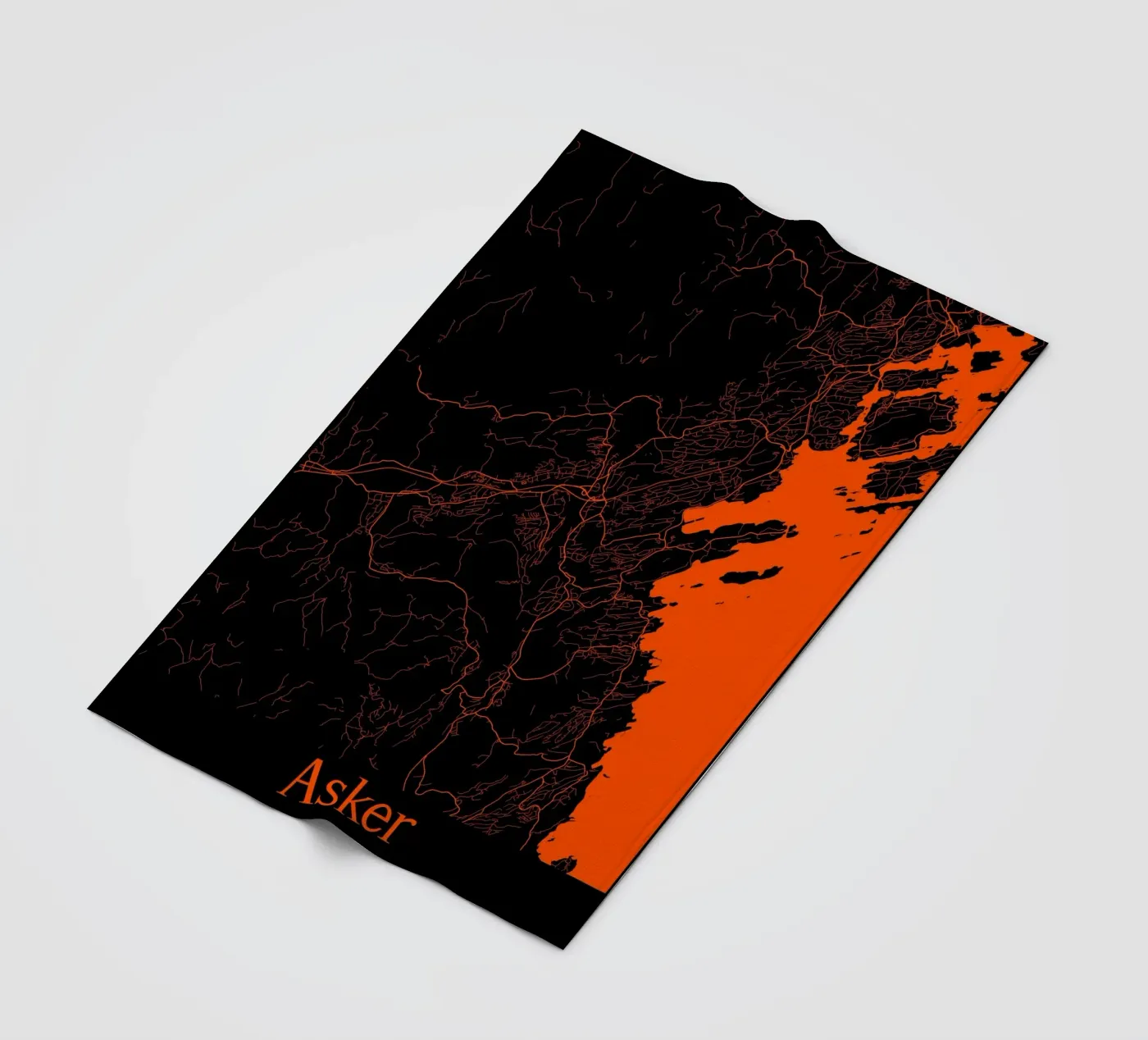 Asker Fleecedecke von MiMap