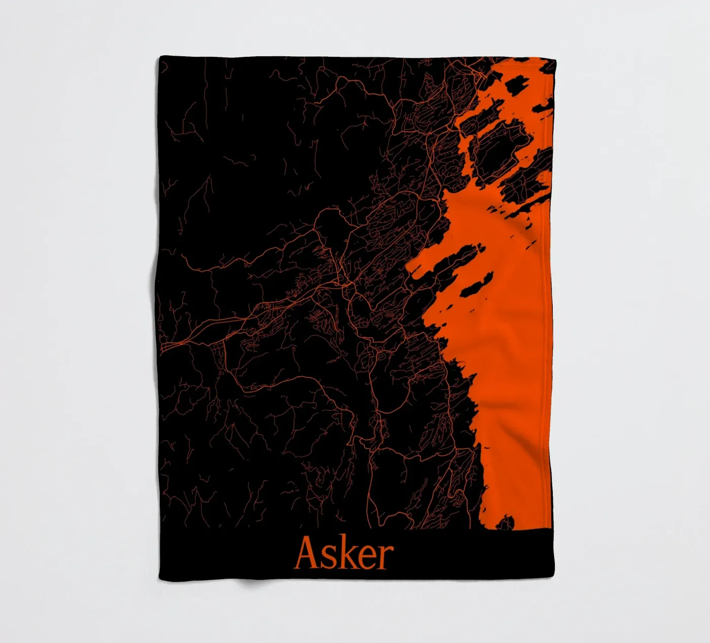 Asker Fleecedecke von MiMap