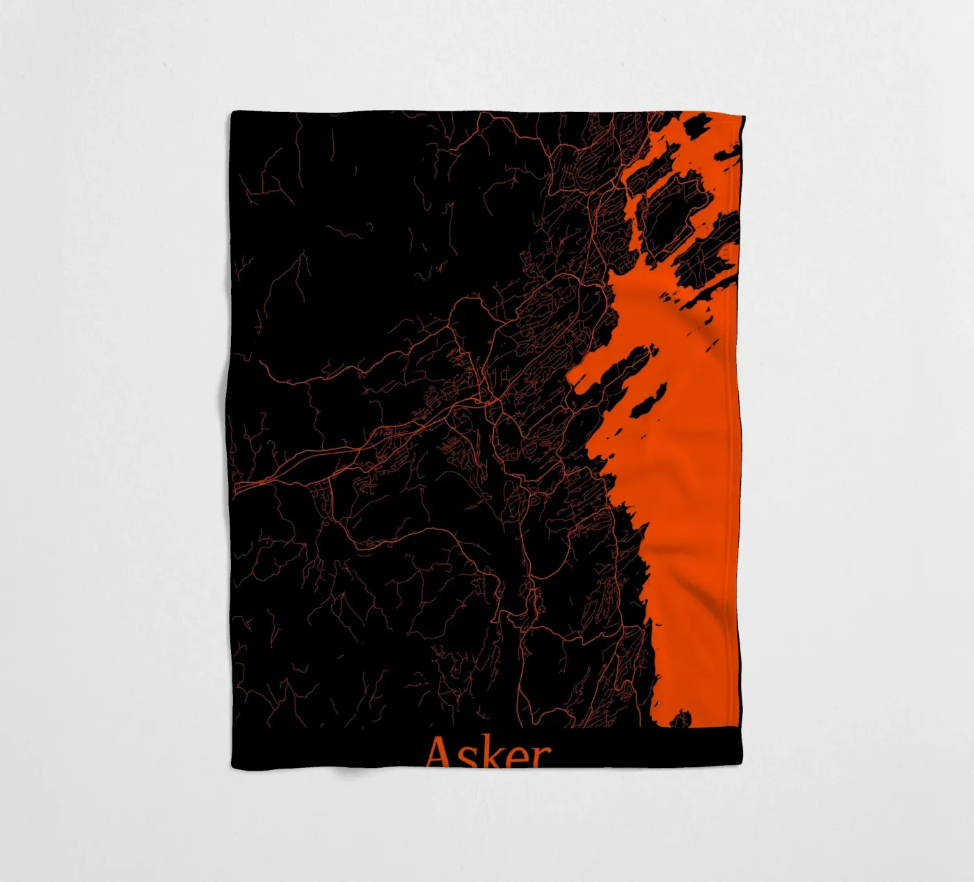Asker Fleecedecke von MiMap