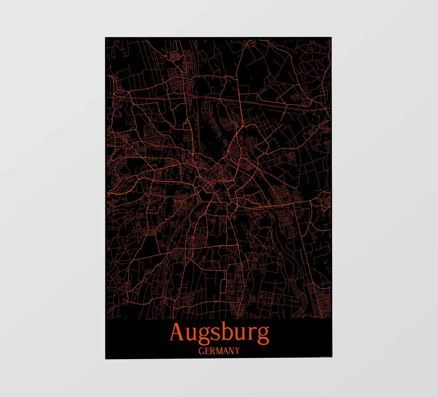 Augsburg pellicola backlit da MiMap