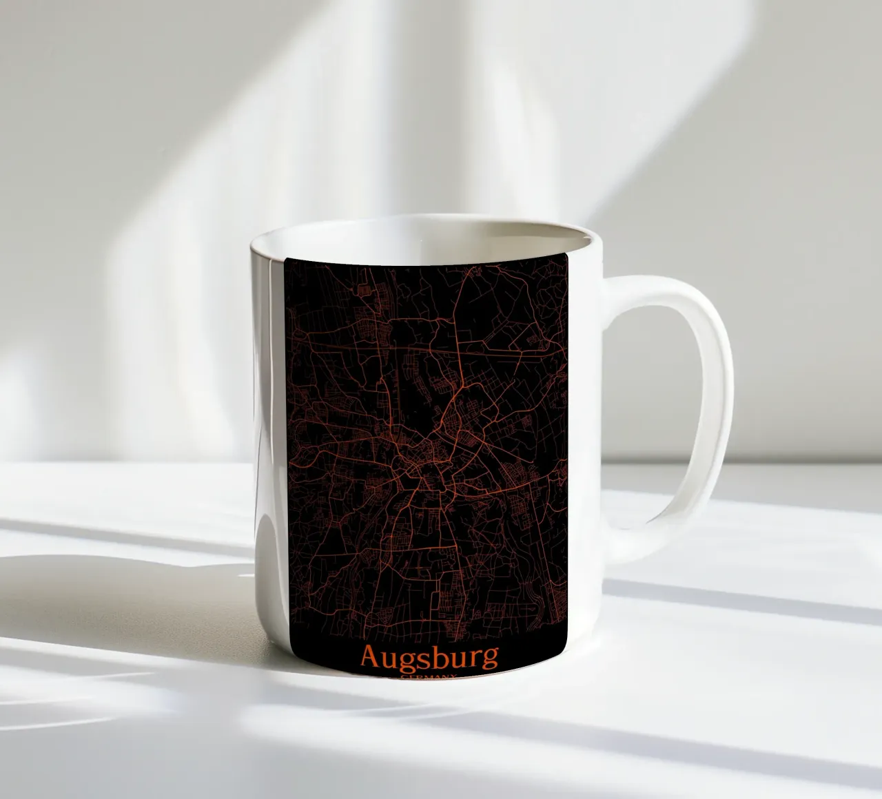 Augsburg tazza in ceramica da MiMap