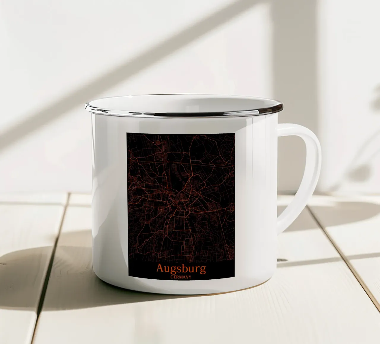 Augsburg tazza in smalto da MiMap