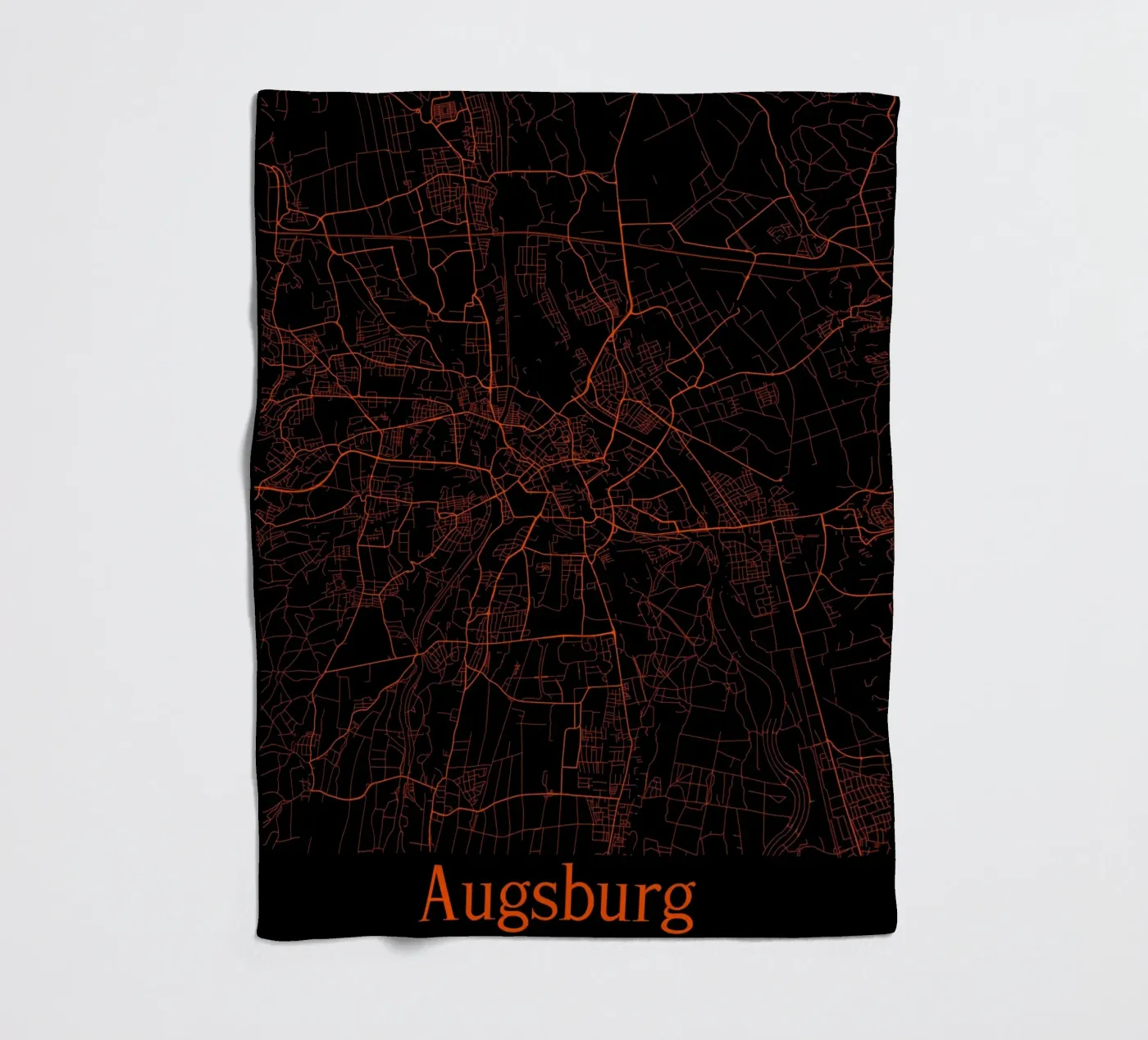 Augsburg Fleecedecke von MiMap