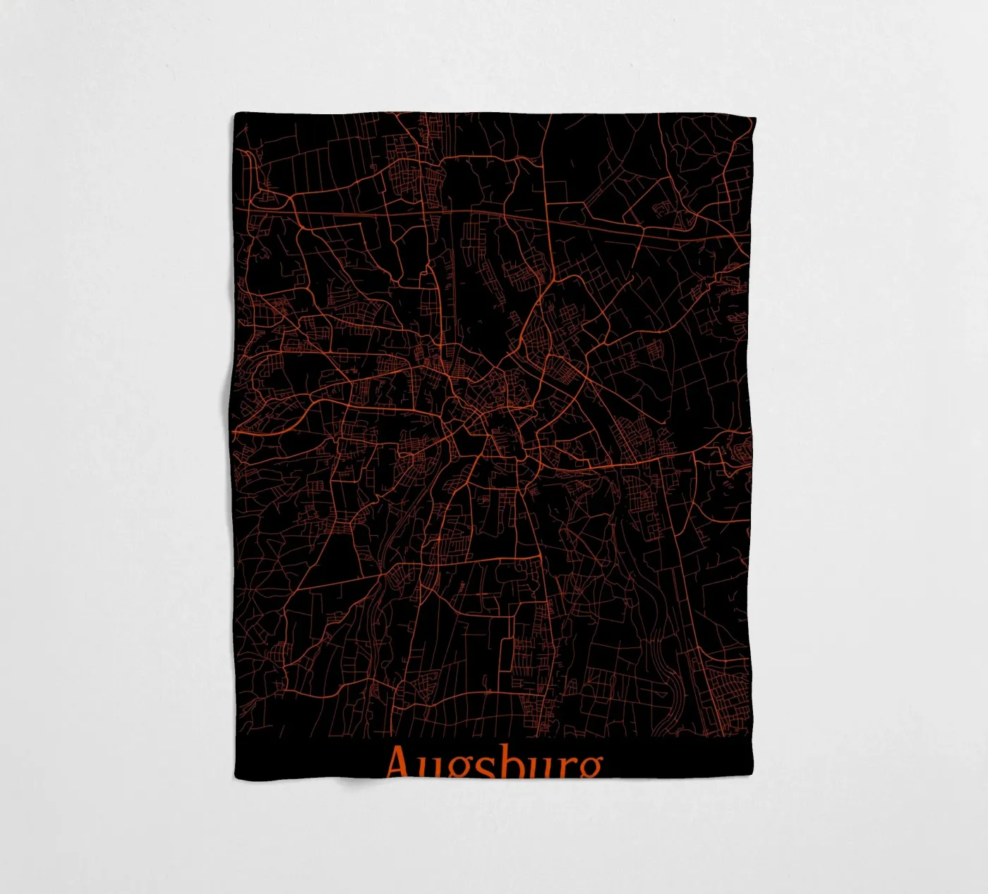 Augsburg Fleecedecke von MiMap