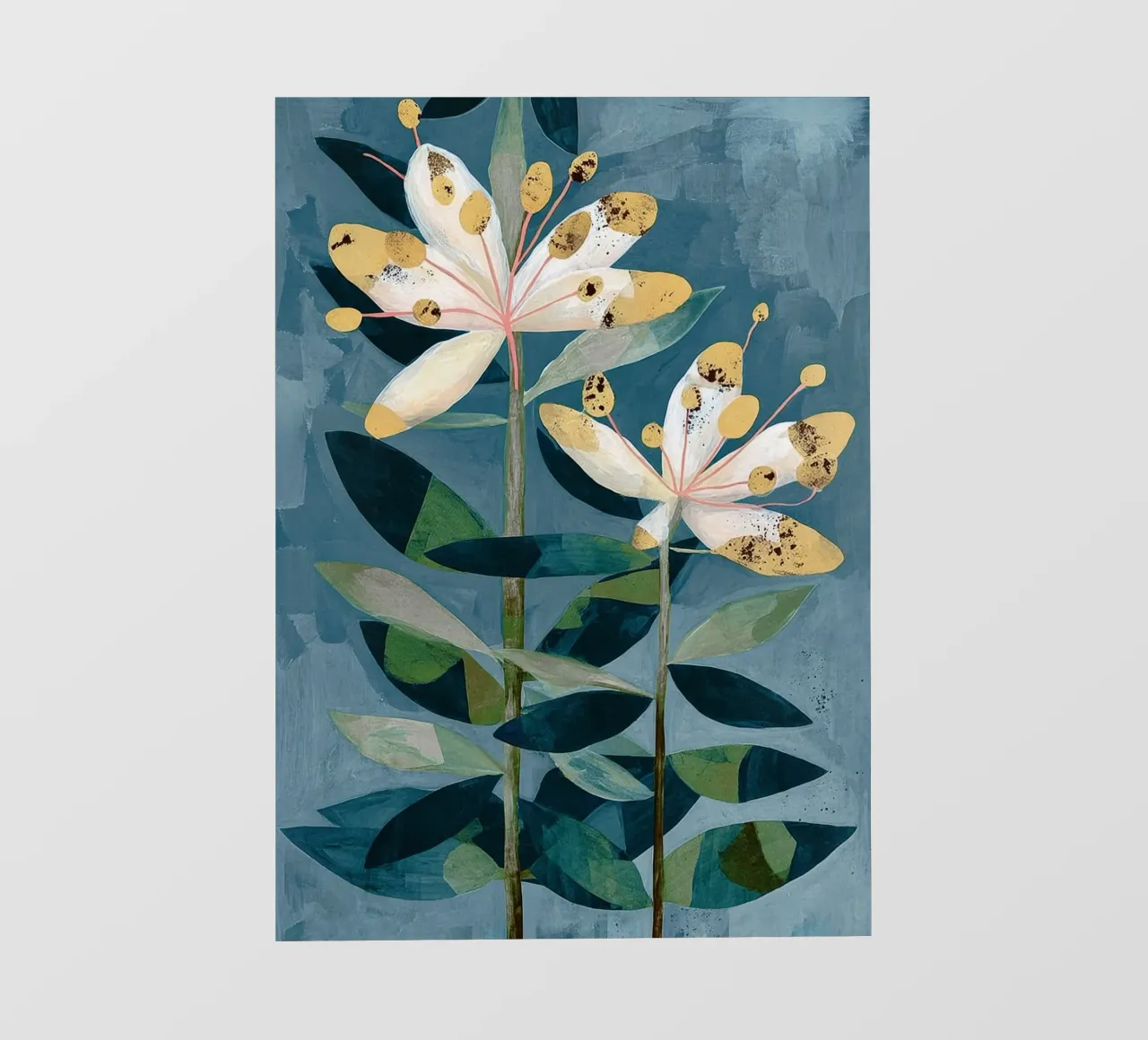 Modern Botanical Duo pellicola backlit da Flow Line