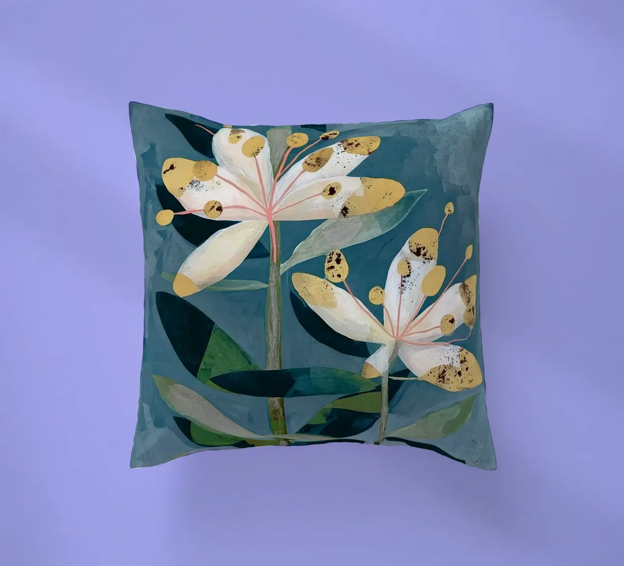 Modern Botanical Duo cuscino da Flow Line
