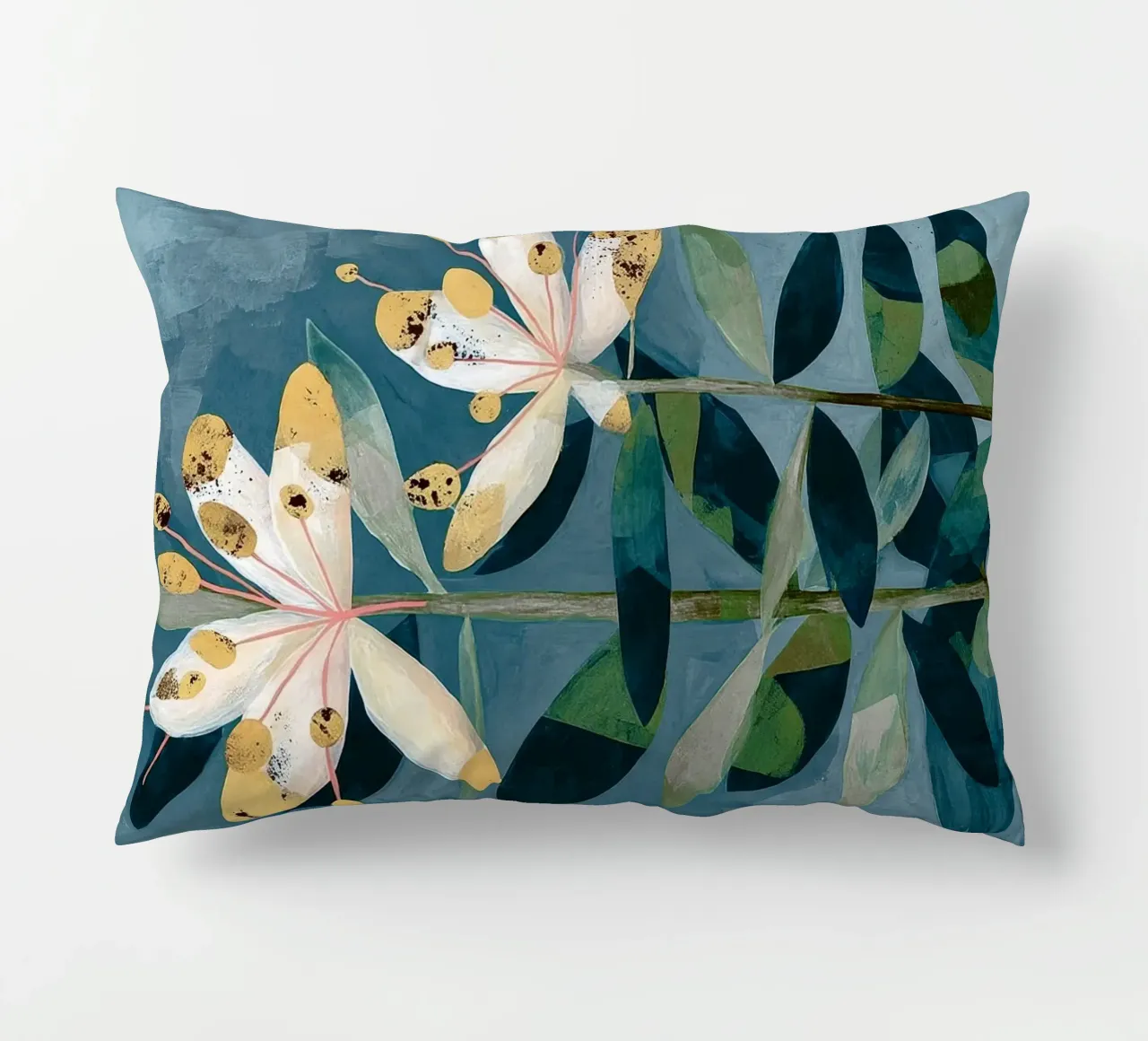 Modern Botanical Duo cuscino da Flow Line