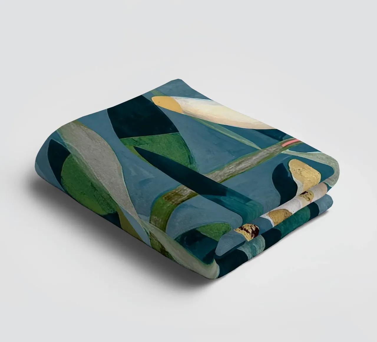 Modern Botanical Duo towel by Flow Line