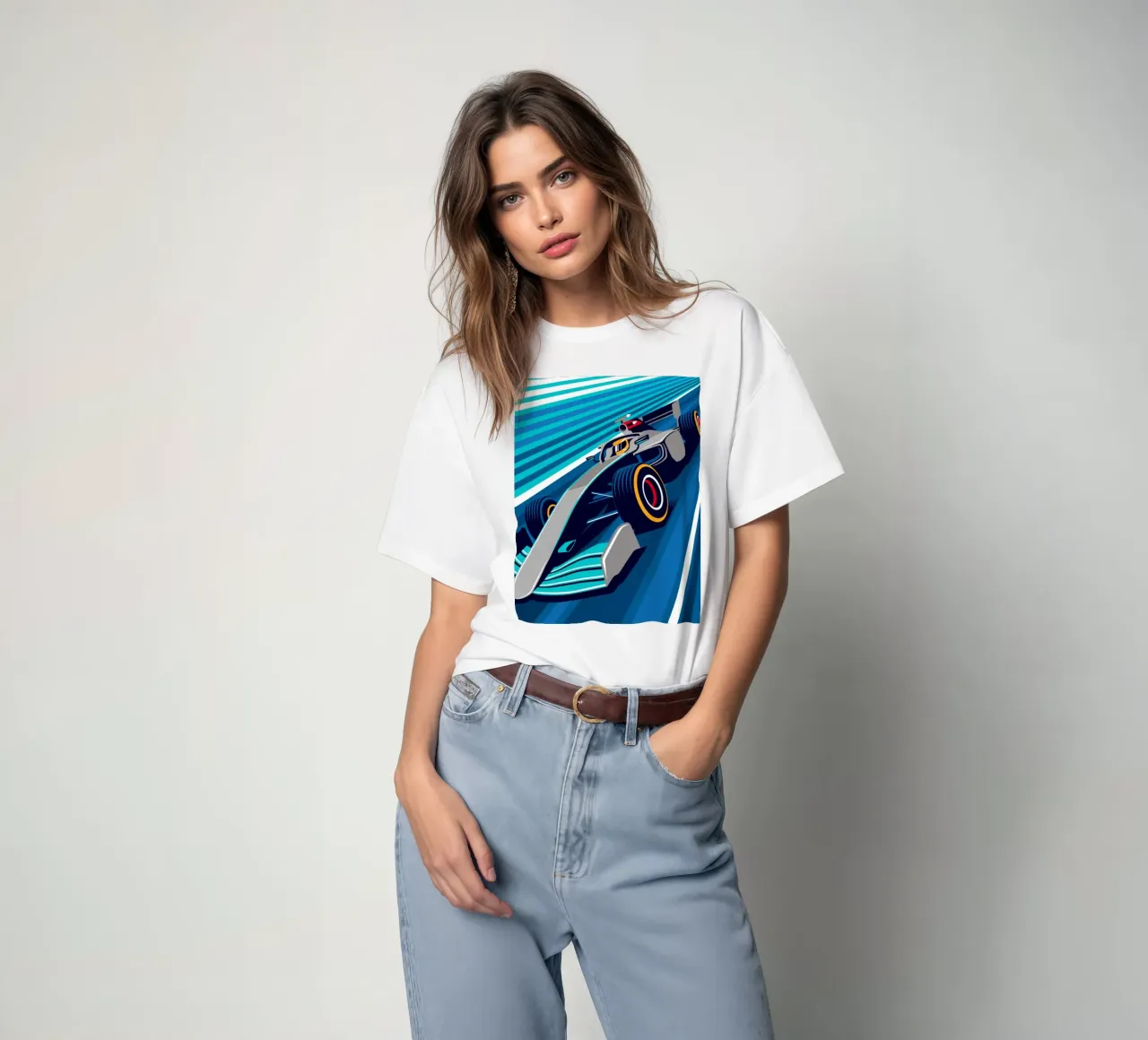 Racewagen W12 t-shirt van Mariel Toigo