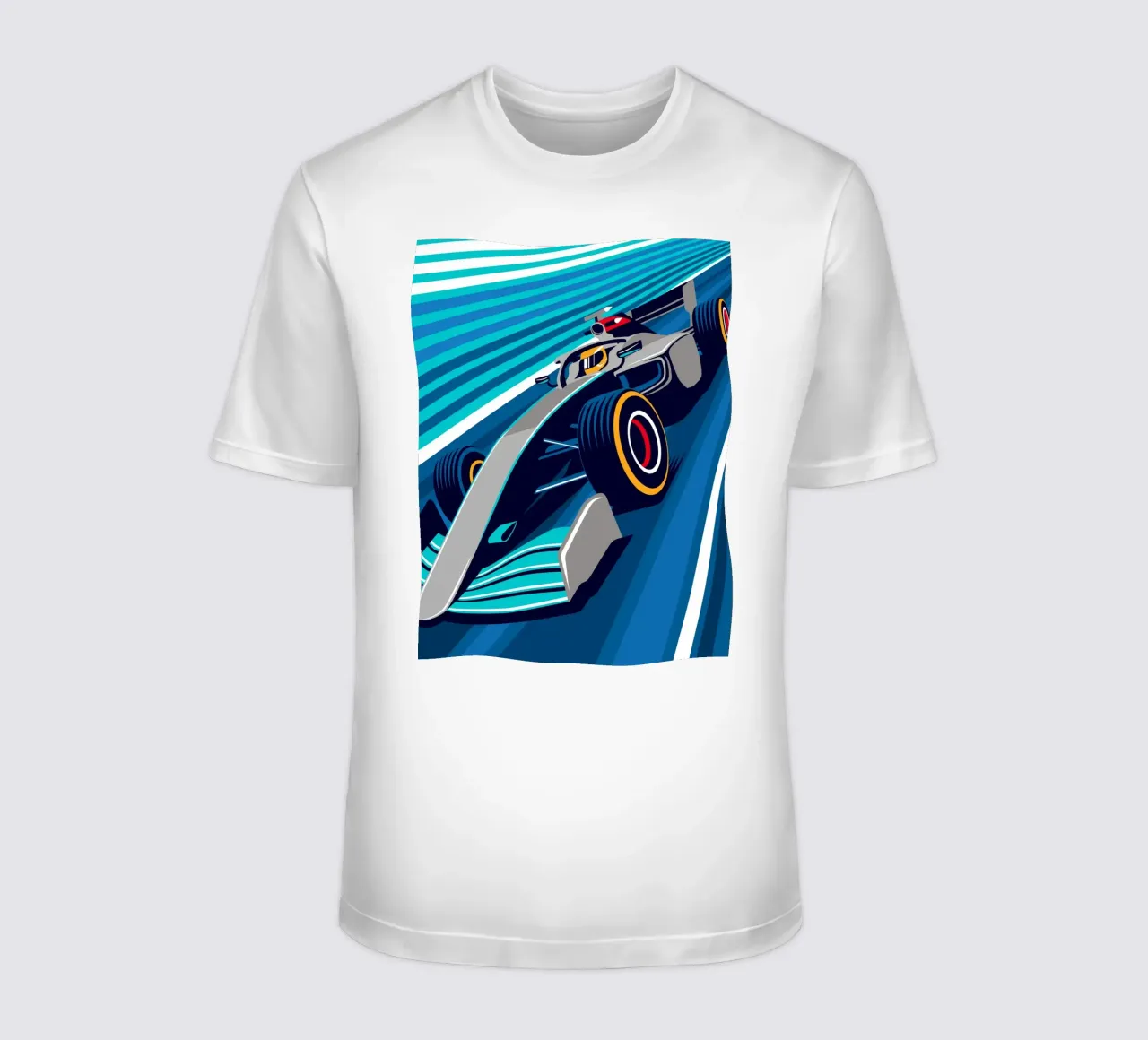 Racewagen W12 t-shirt van Mariel Toigo