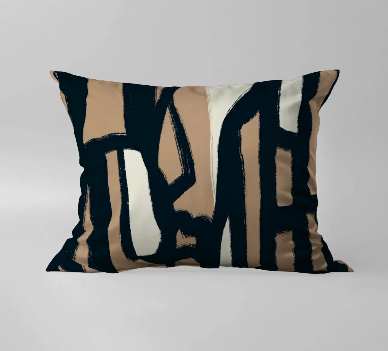 Linea astratta in grassetto cuscino da Little Dean