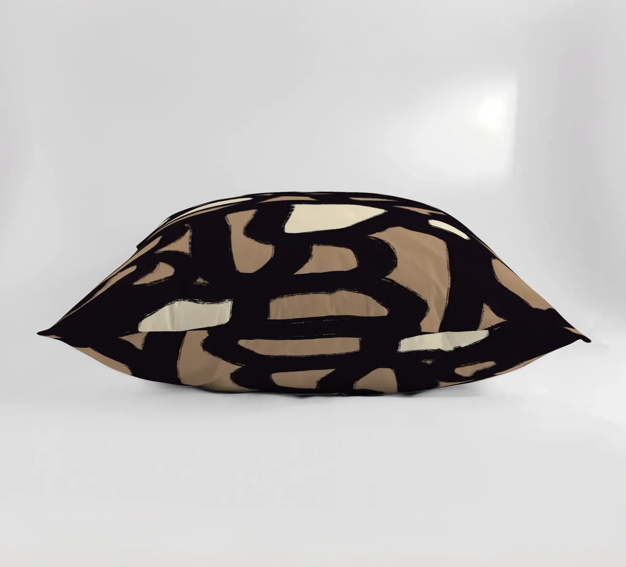 Linea astratta in grassetto 05 cuscino da Little Dean