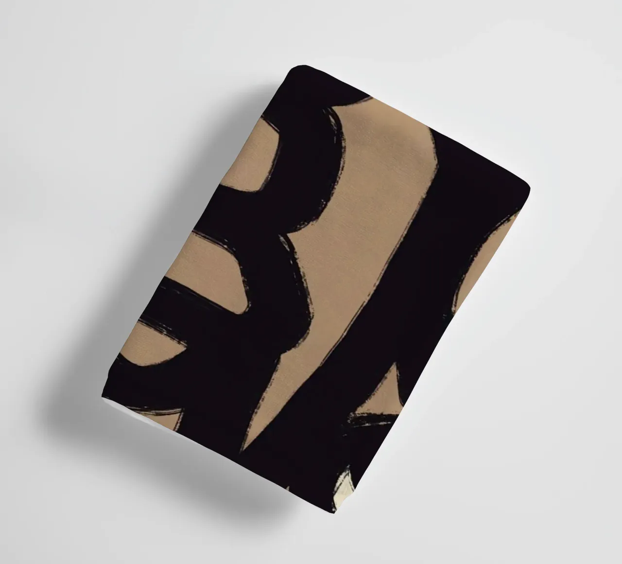 Bold line abstract 05 towel by Little Dean
