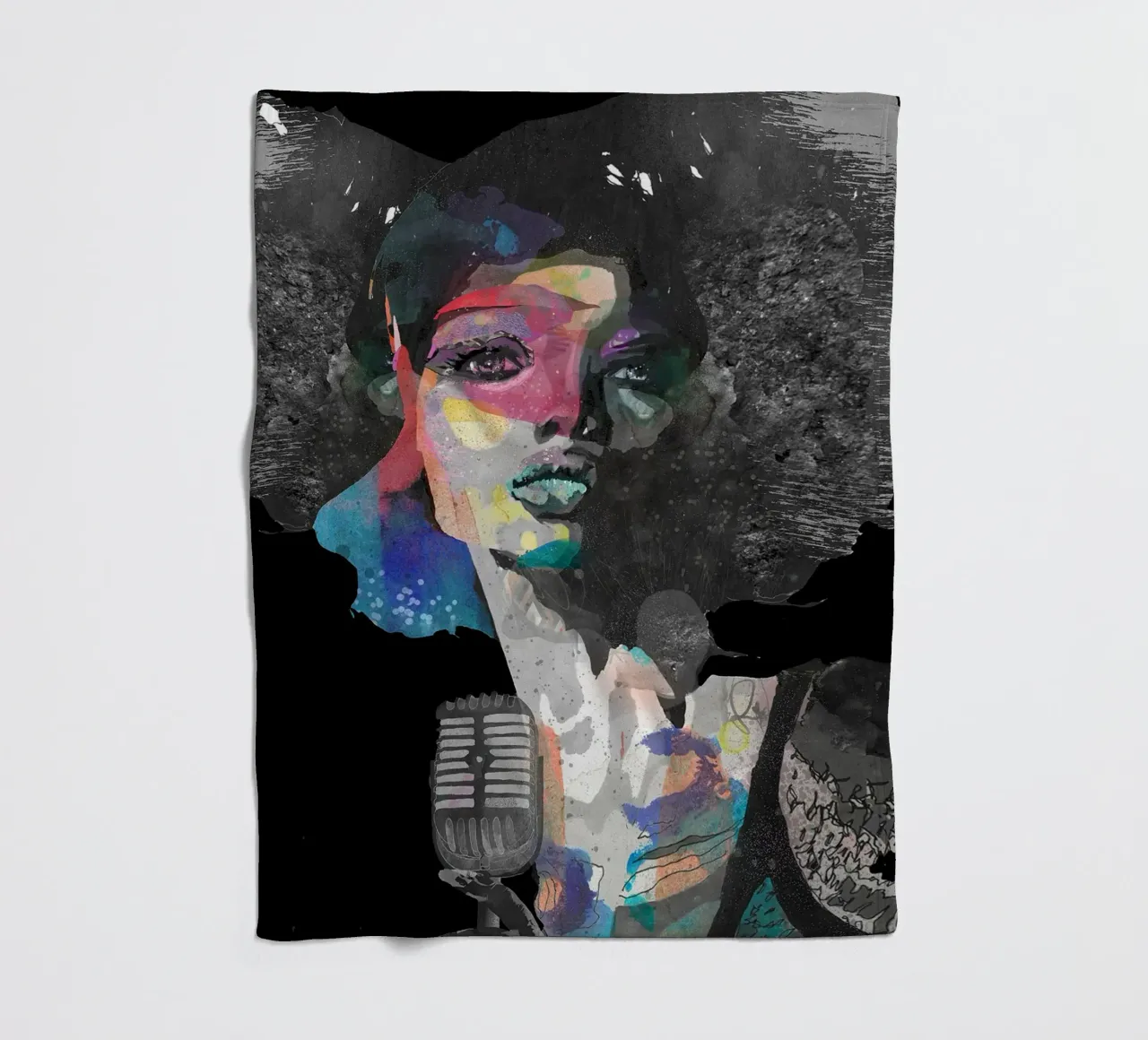 venus machine Fleecedecke von Giulio Iurissevich