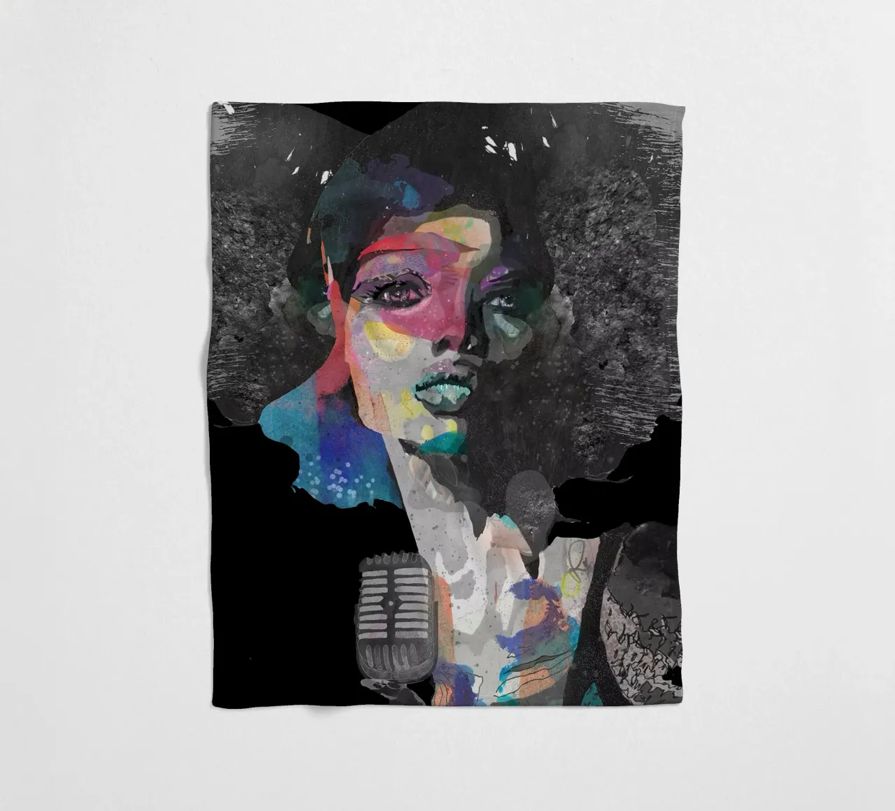 venus machine Fleecedecke von Giulio Iurissevich