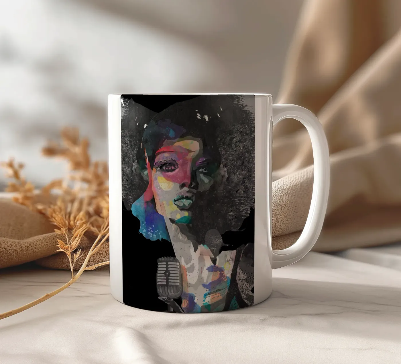 venus machine ceramic mug by Giulio Iurissevich