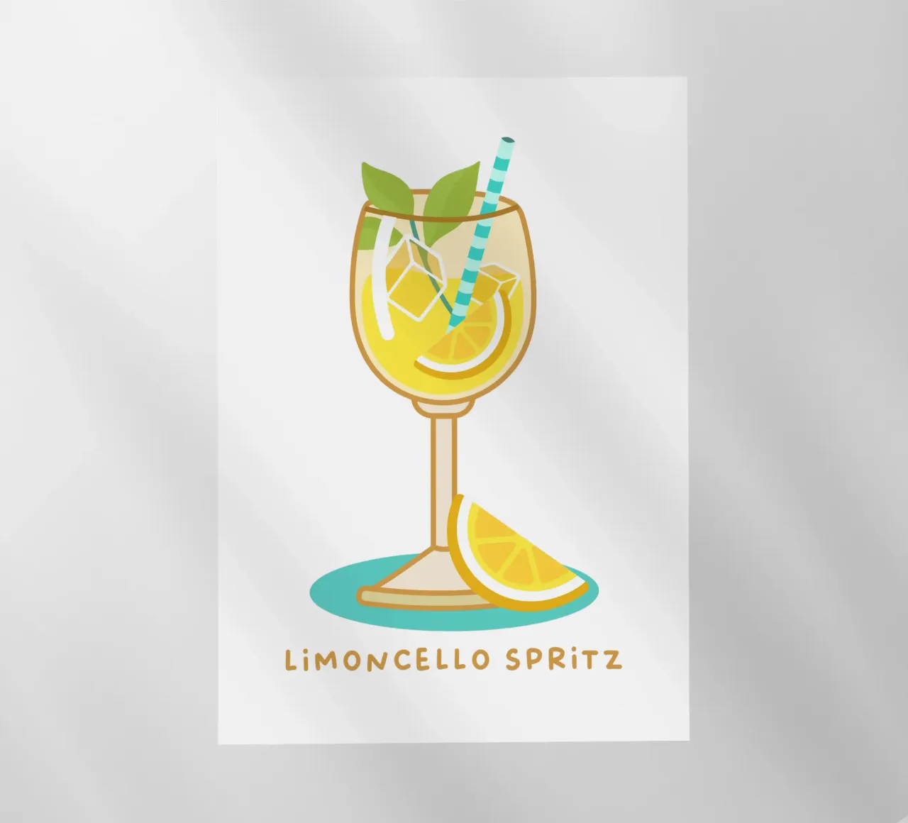 Limoncello Spritz pellicola backlit da Ana Paniagua Design