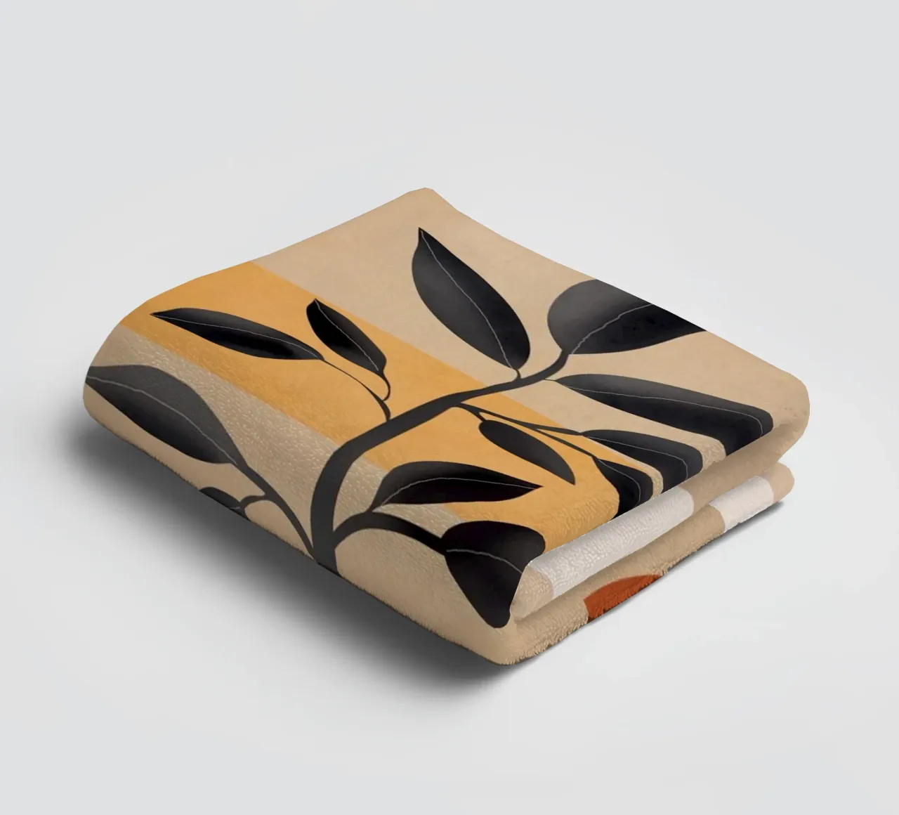 Soft Shapes XVI towel by cityart
