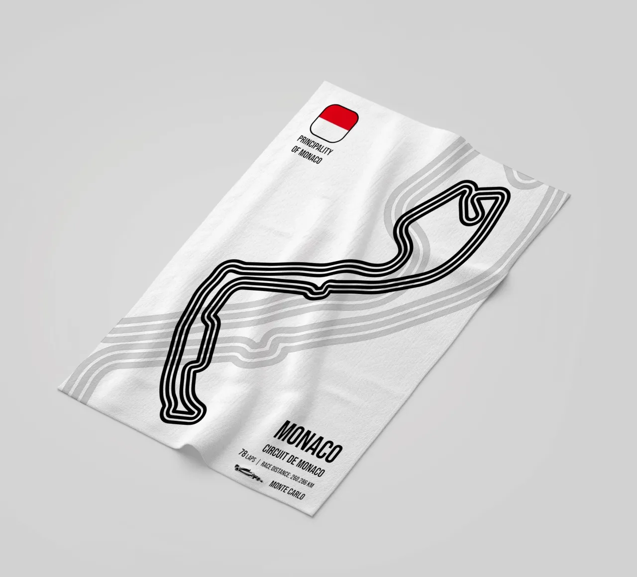 Monte Carlo Race Track telo mare da Mariel Toigo