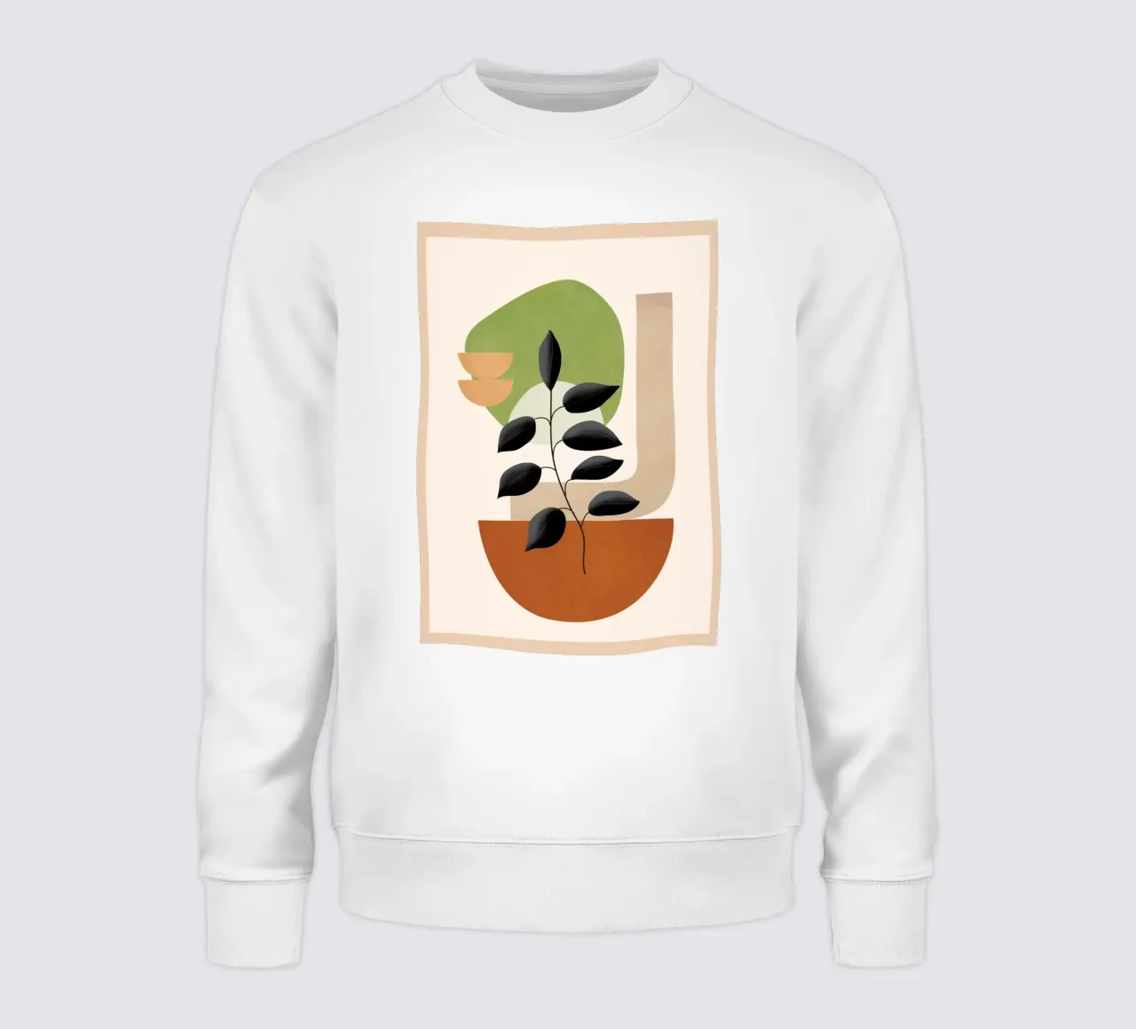 Soft Shapes XIX Sweatshirt von cityart