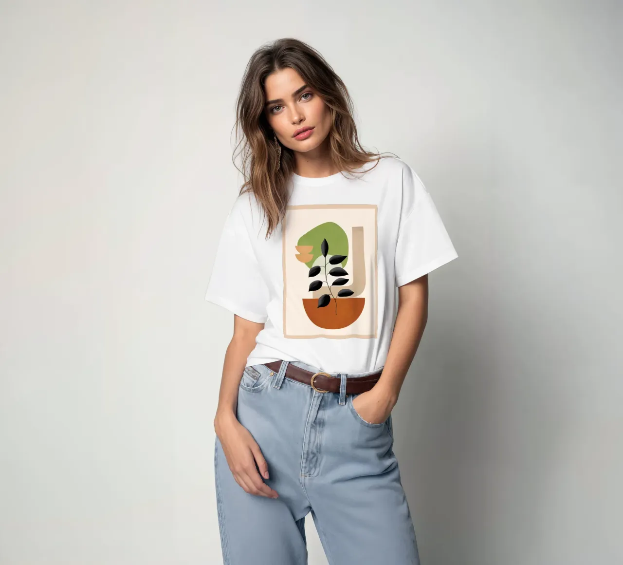 Soft Shapes XIX t-shirt da cityart