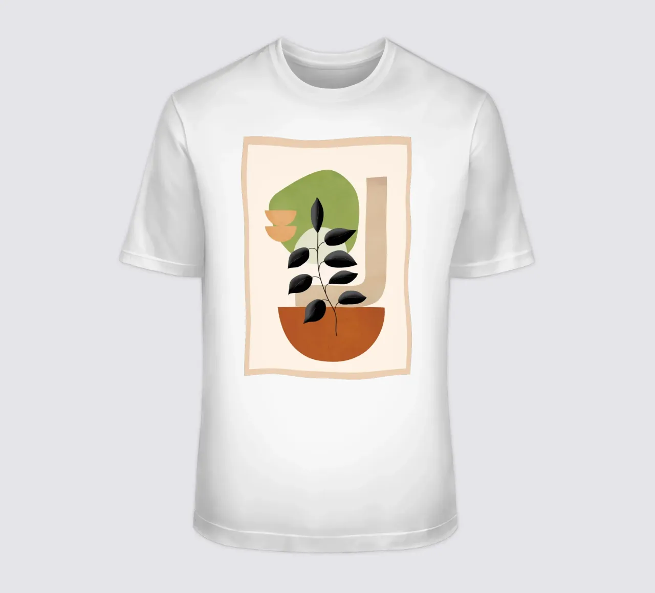 Soft Shapes XIX t-shirt da cityart