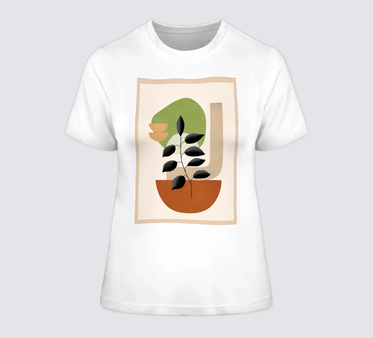 Soft Shapes XIX t-shirt da donna da cityart
