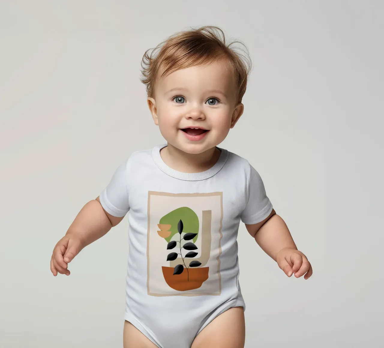 Soft Shapes XIX body neonato maniche corte da cityart