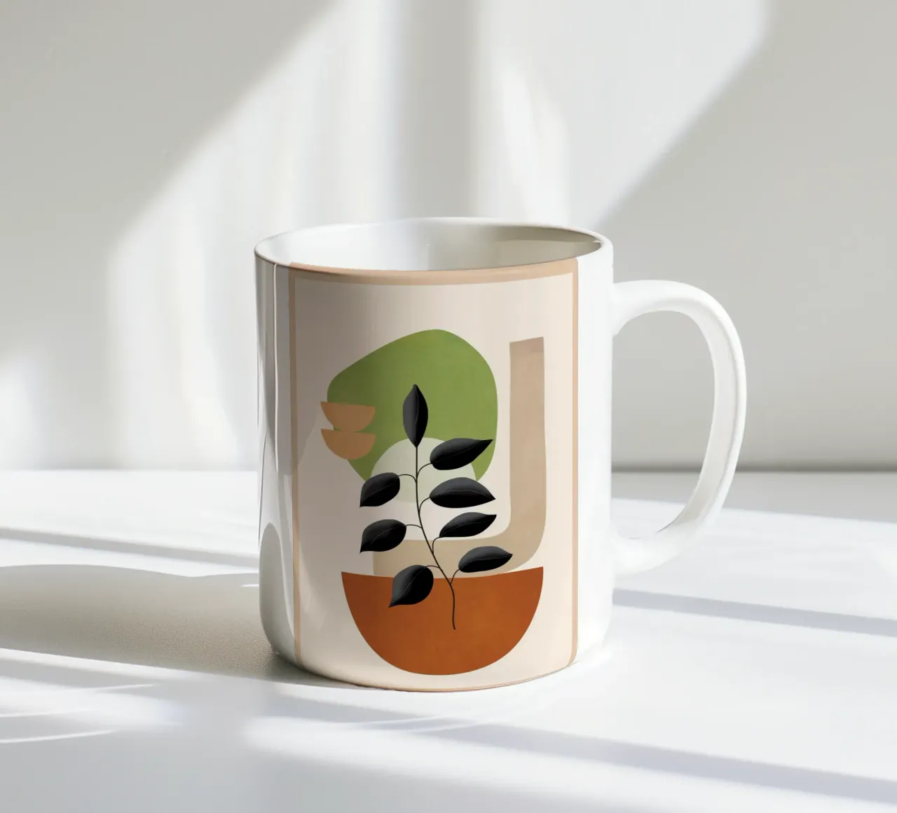 Soft Shapes XIX tazza in ceramica da cityart