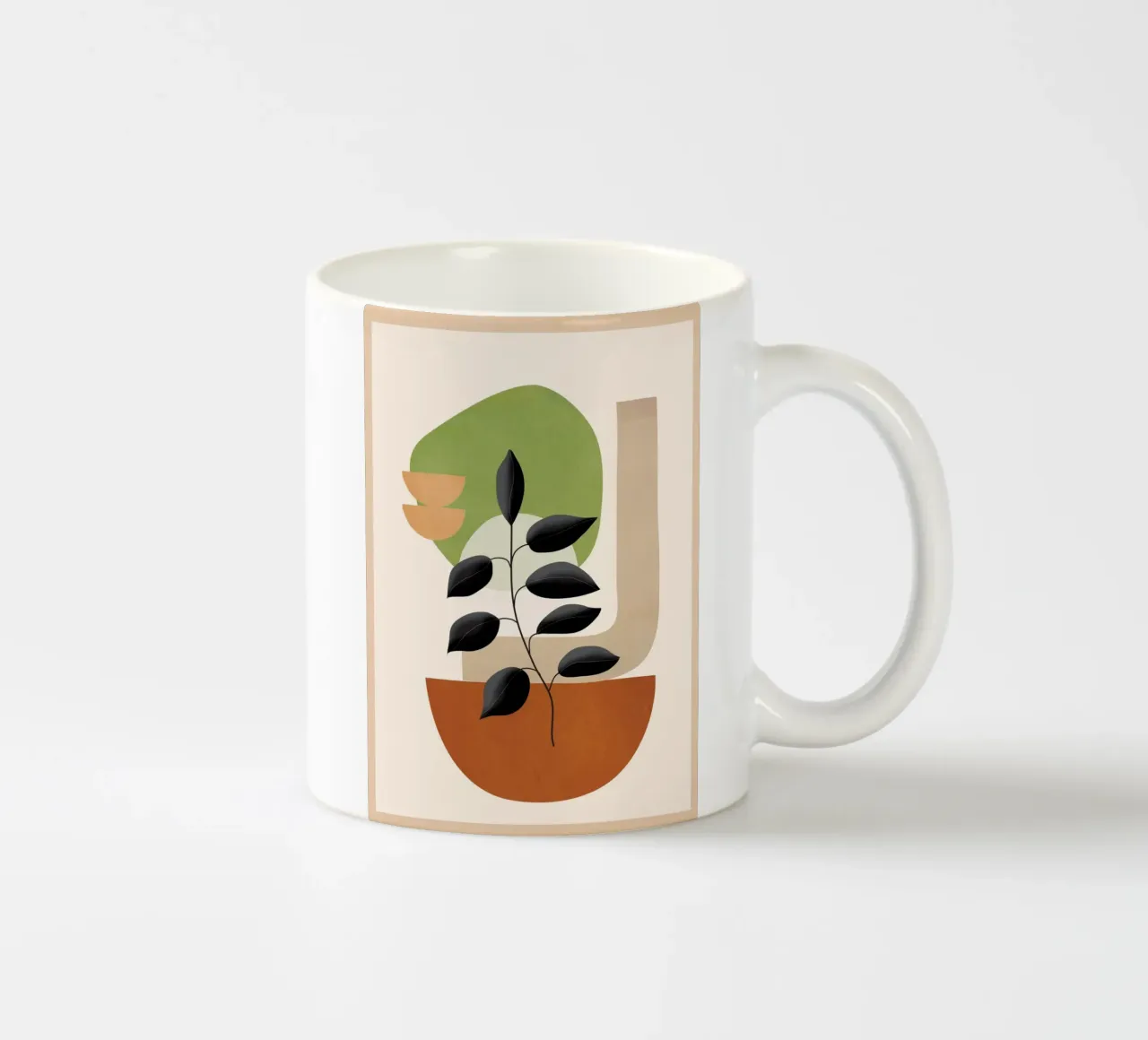 Soft Shapes XIX tazza in ceramica da cityart