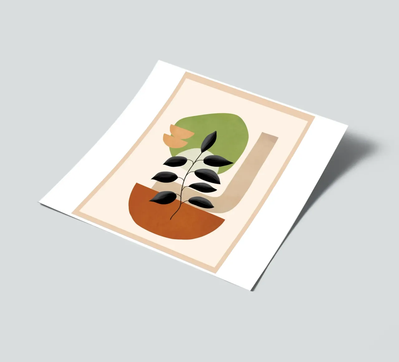 Soft Shapes XIX sticker sheet by cityart