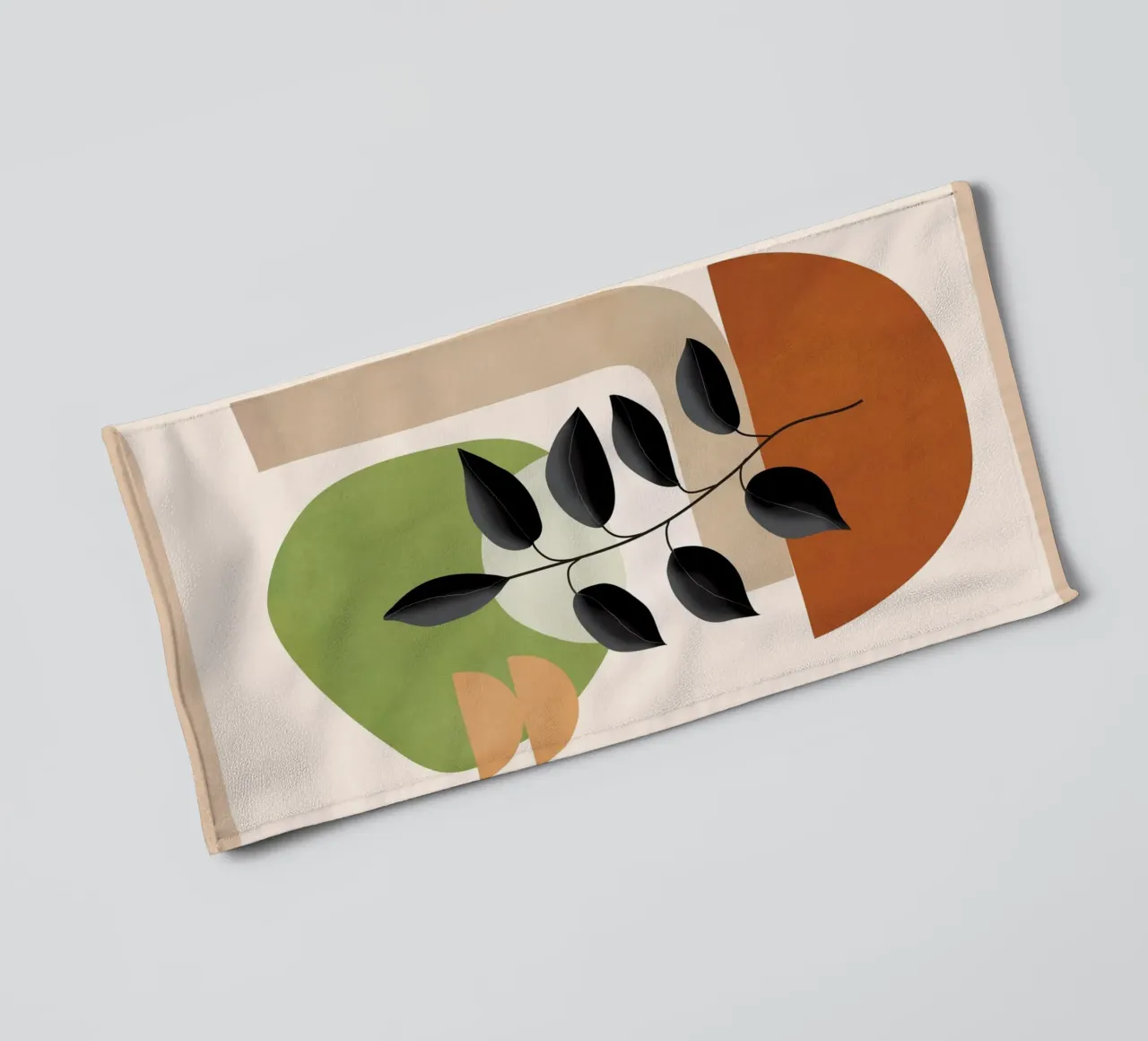 Soft Shapes XIX asciugamano da bagno da cityart