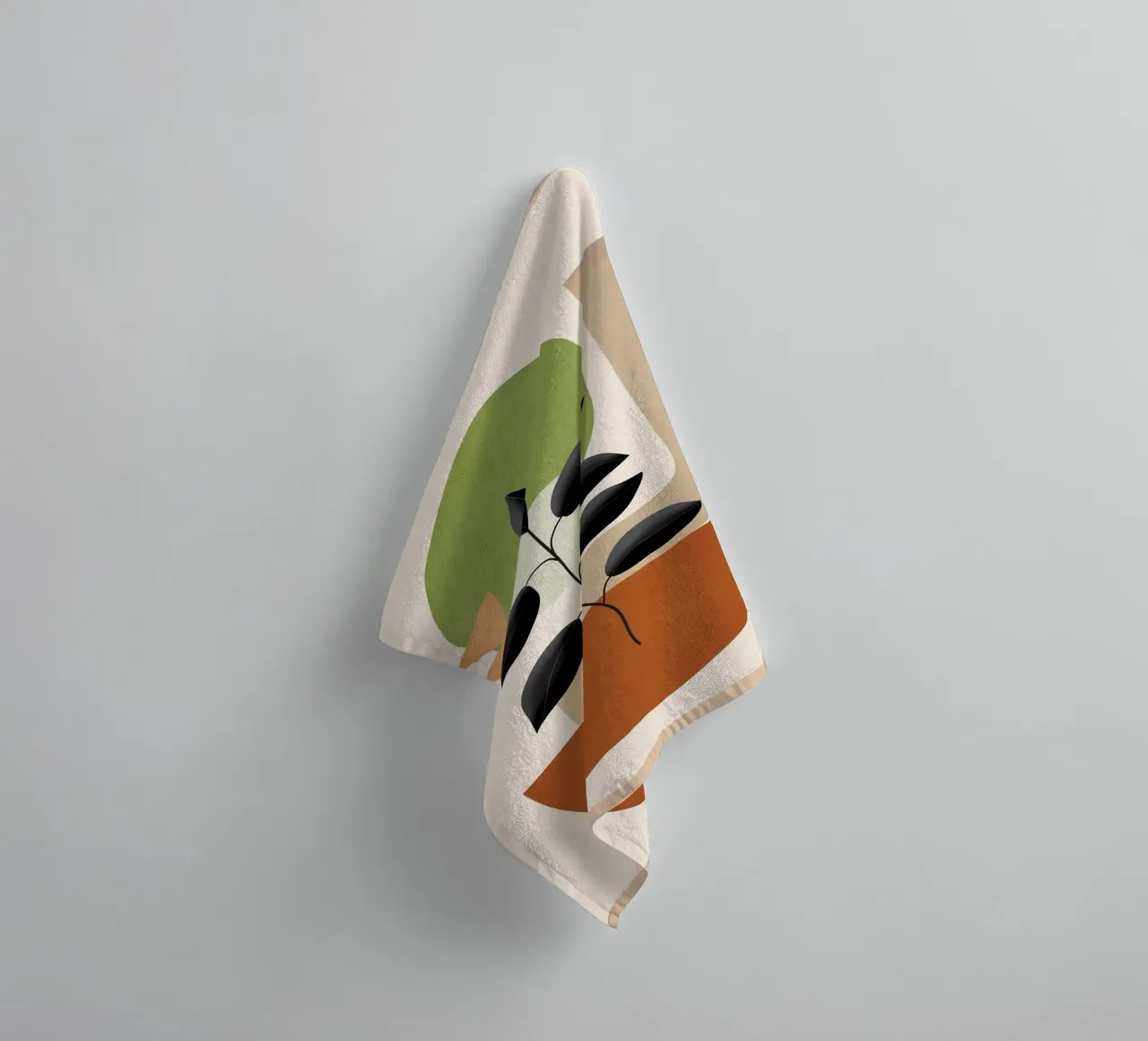 Soft Shapes XIX asciugamano da bagno da cityart