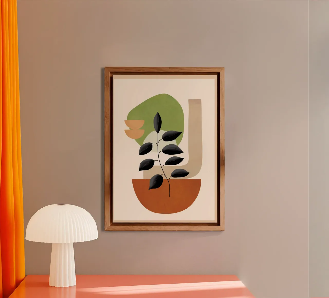 Soft Shapes XIX alluminio dibond da cityart