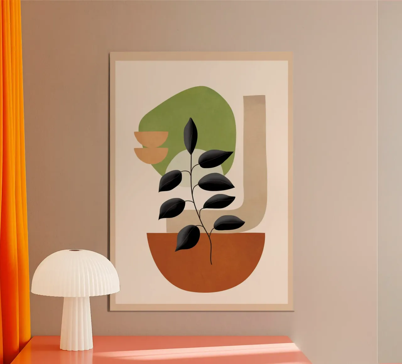 Soft Shapes XIX alluminio dibond da cityart