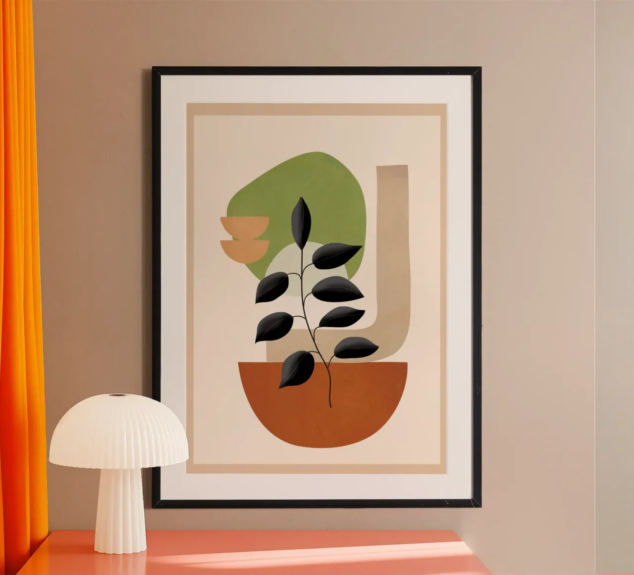 Soft Shapes XIX poster da cityart