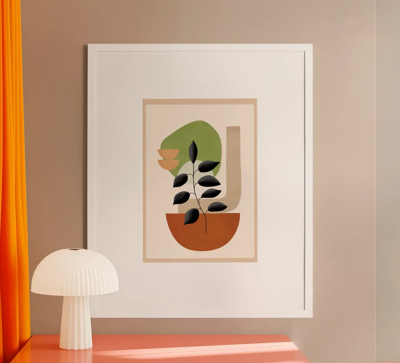 Soft Shapes XIX poster da cityart