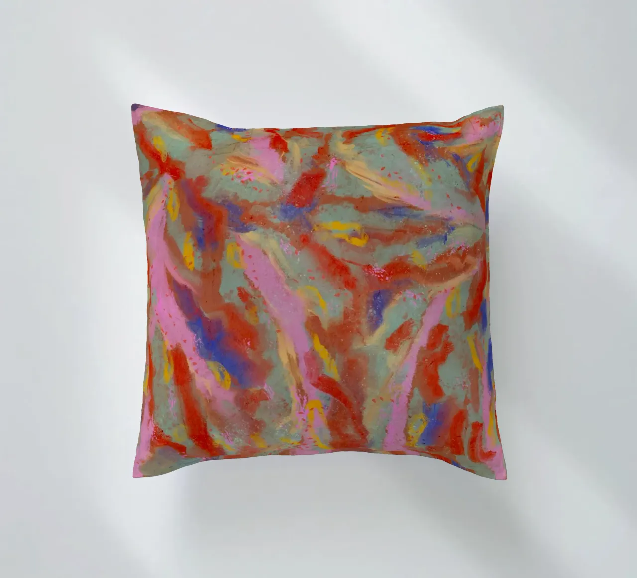 Red Flash Pattern cuscino da treechild