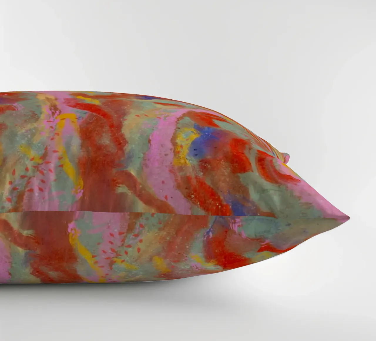 Red Flash Pattern cuscino da treechild