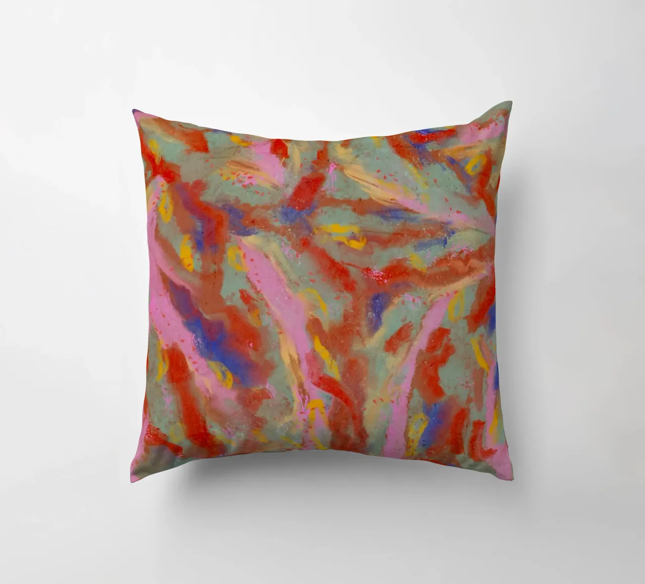 Red Flash Pattern cuscino da treechild