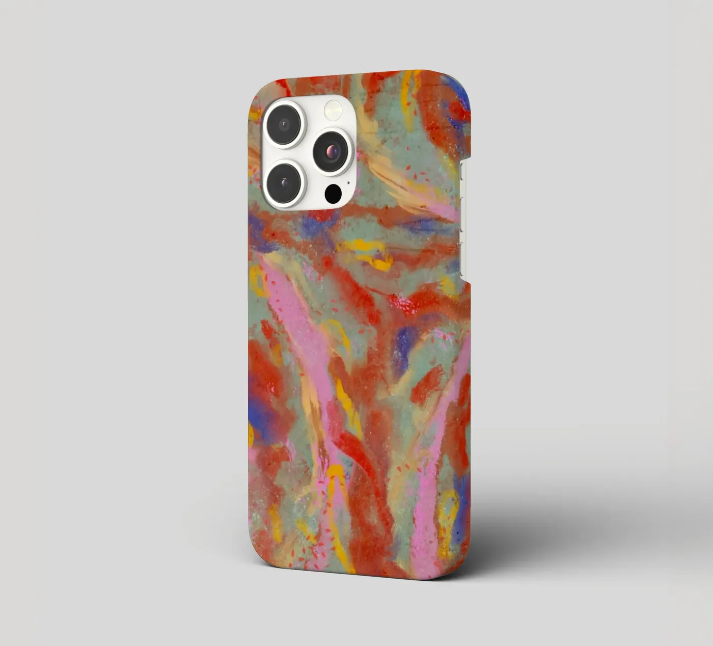 Red Flash Pattern iphone case by treechild